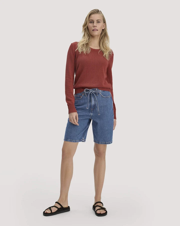 hessnatur Damen Pantolette aus Nubuk-Leder - braun - Größe 36