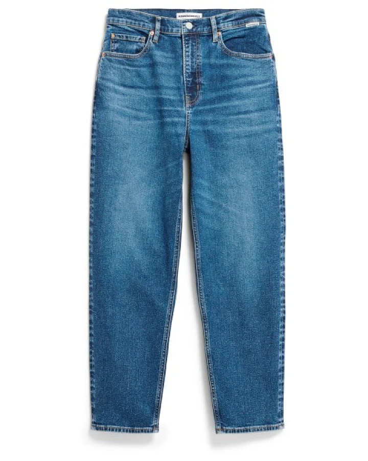 ARMEDANGELS - Women's Mairaa Mom - Jeans Gr 38 - Length: 32 blau