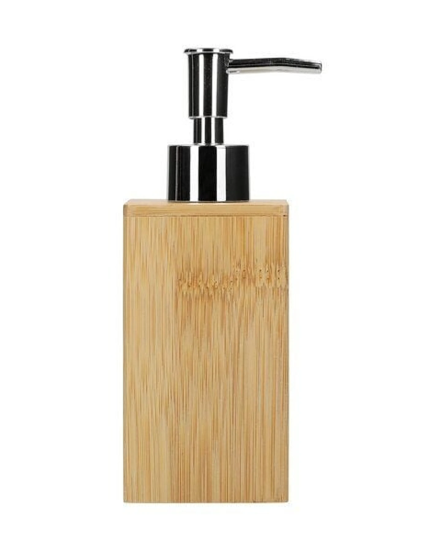 elasto Seifenspender Bambus quadratisch aus Holz – Ansicht 3