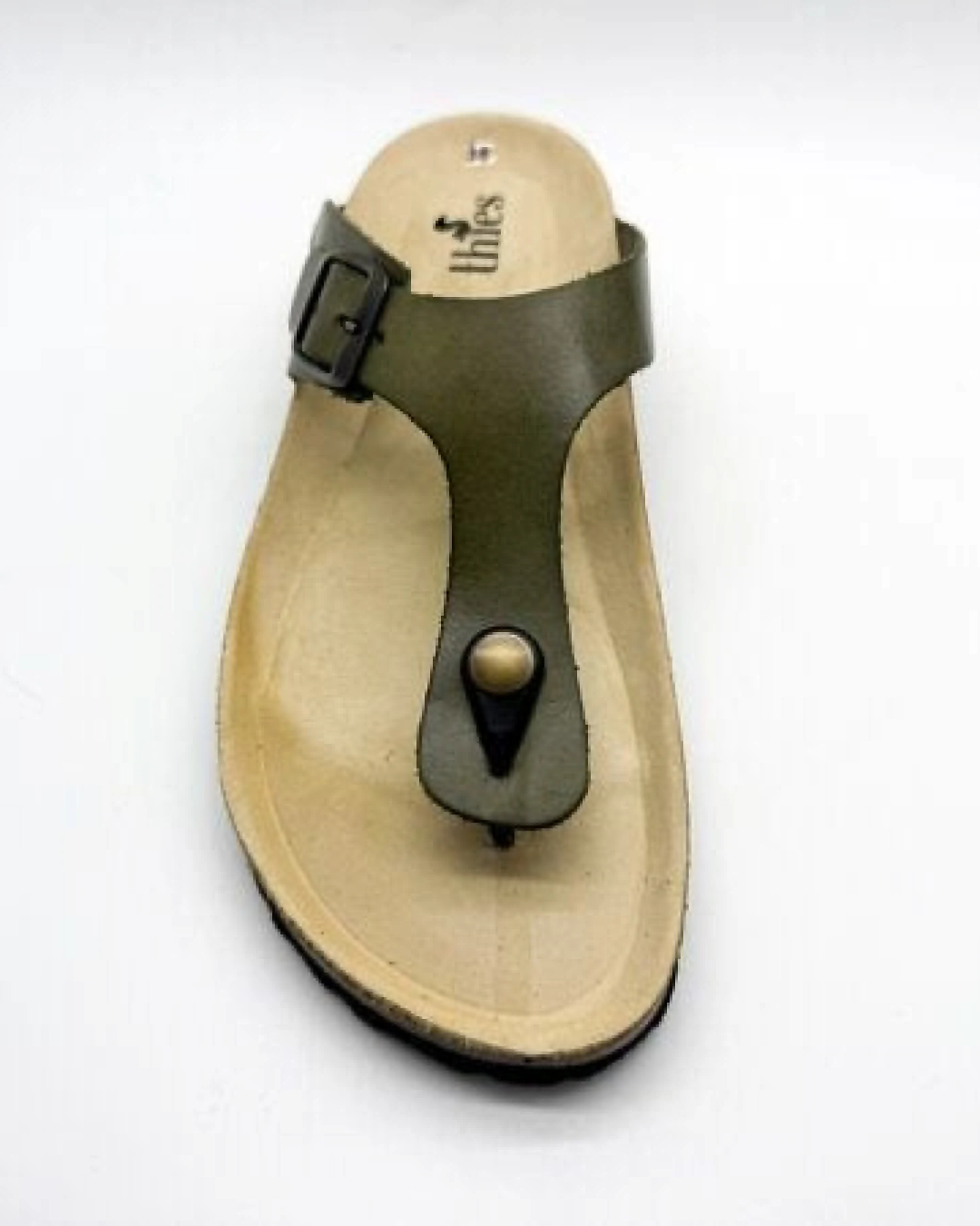 thies ® Eco Thong Sandalen aus vegetabil gegerbtem Leder – Ansicht 4