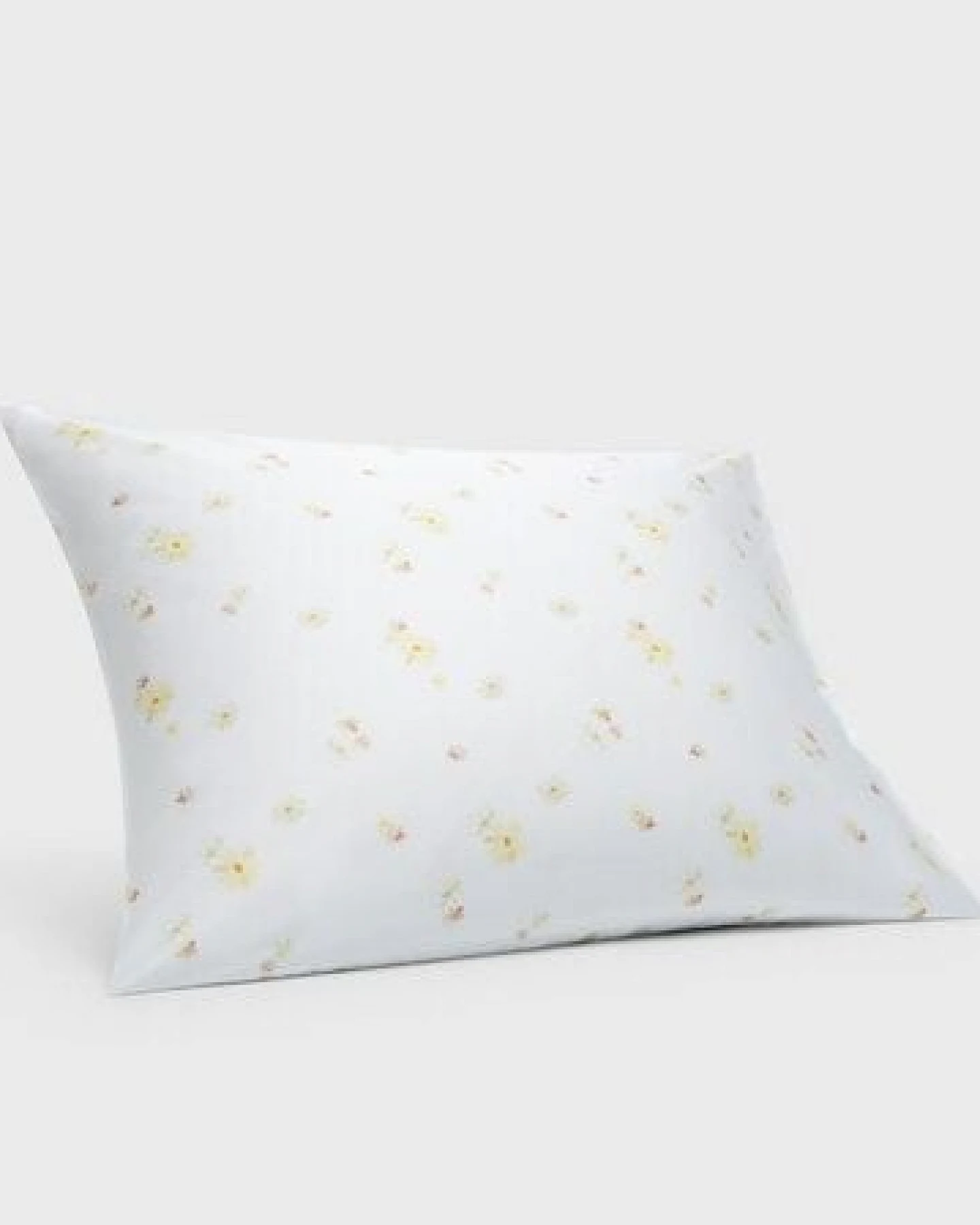 Kissenbezug Yumeko Flower aus Baumwollsatin – Ansicht 2