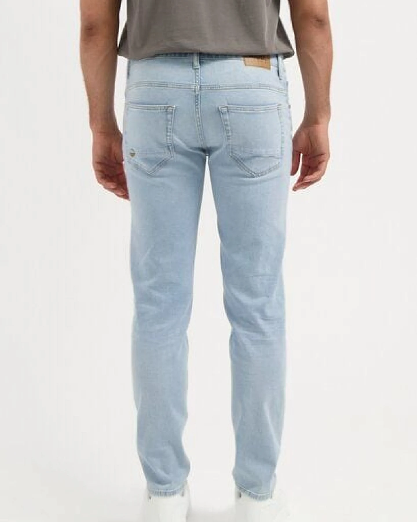 MUD Jeans Herren Jeans "Dunn Low Tapered - Light Aged" – Ansicht 4