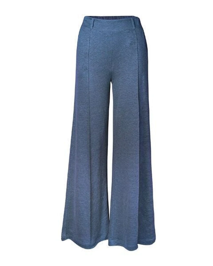 Alma & Lovis Marlenehose aus Hanf