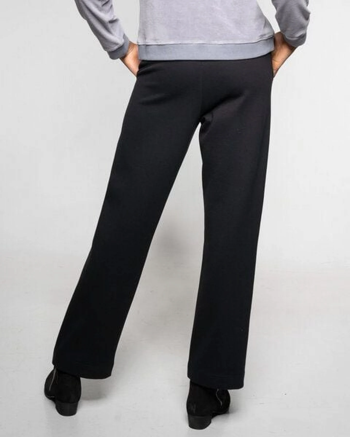 Alma & Lovis Edle Hose in Gabardine-Struktur aus feiner Bio-Baumwolle – Ansicht 4