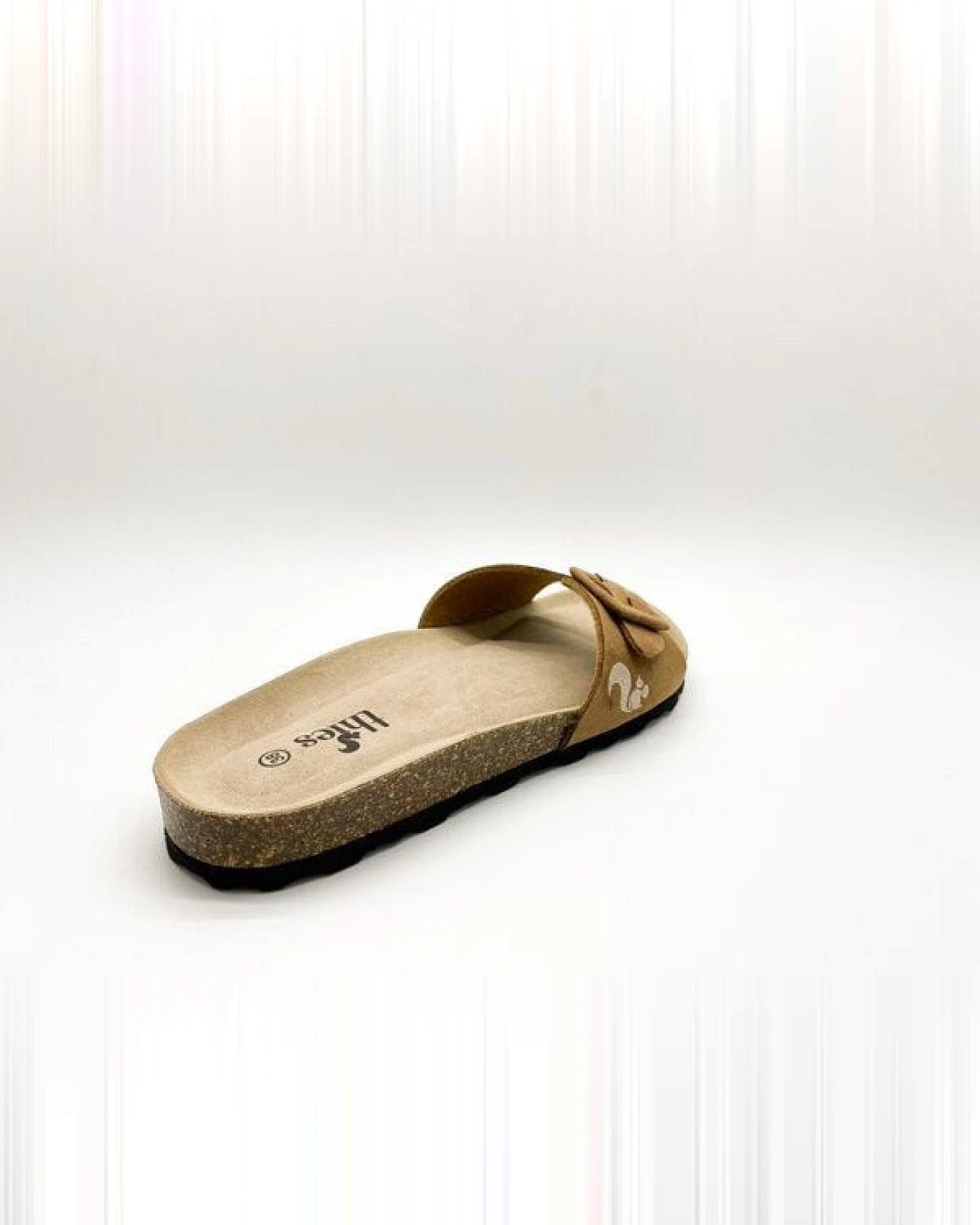 Vegane "thies ® Eco Bio Covered Strap" Sandale – Ansicht 3