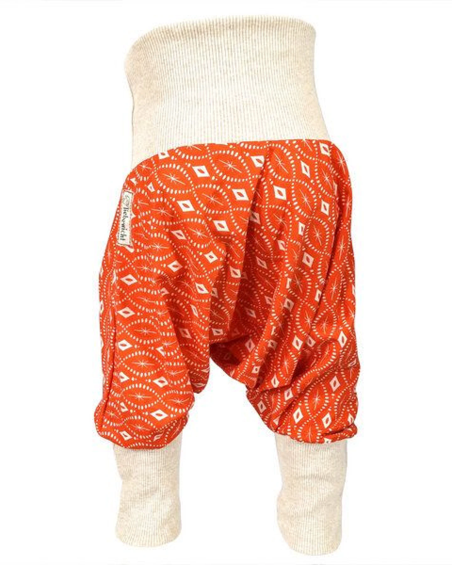 liebewicht Bio Yogahose Sarouelhose Pumphose "Oranginchen" – Ansicht 3