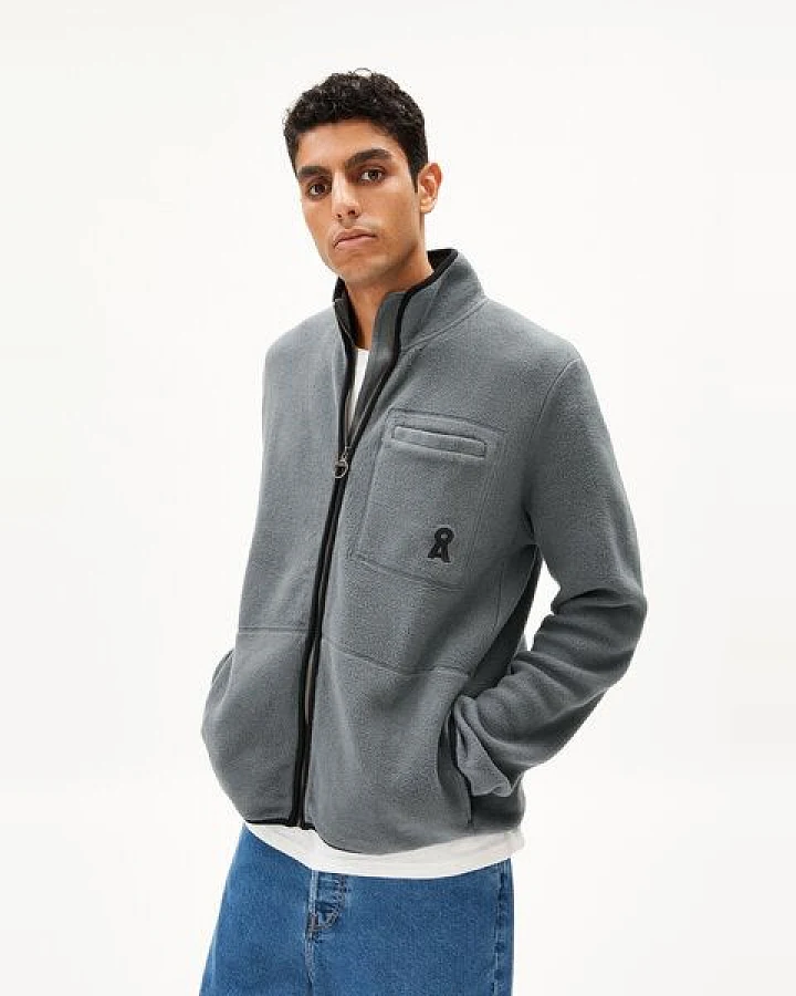 ARMEDANGELS AABLEO FLEECE Herren Fleecejacke aus Bio-Baumwolle