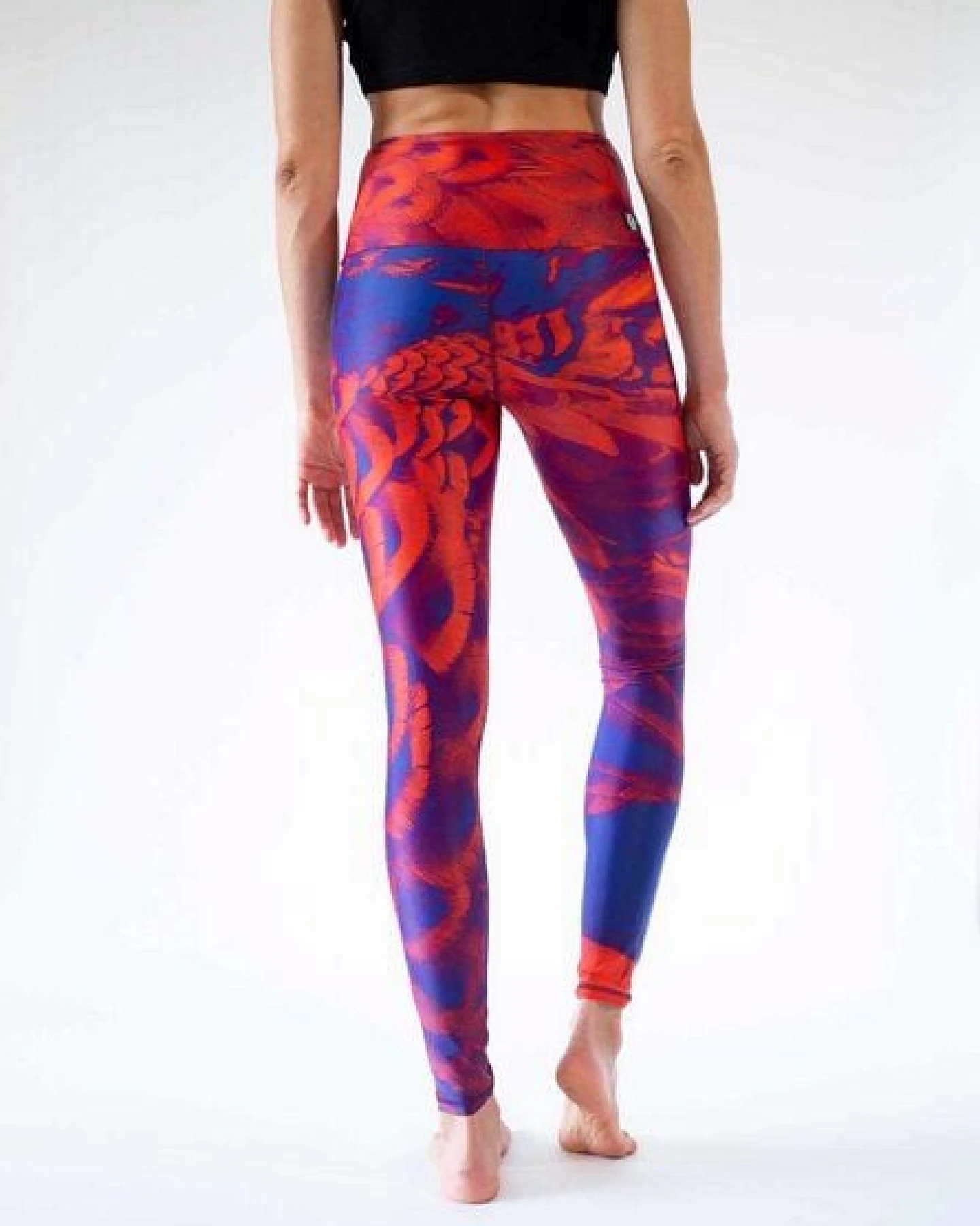 Arctic Flamingo Yoga-Leggings PURPLE BIRD – Ansicht 3