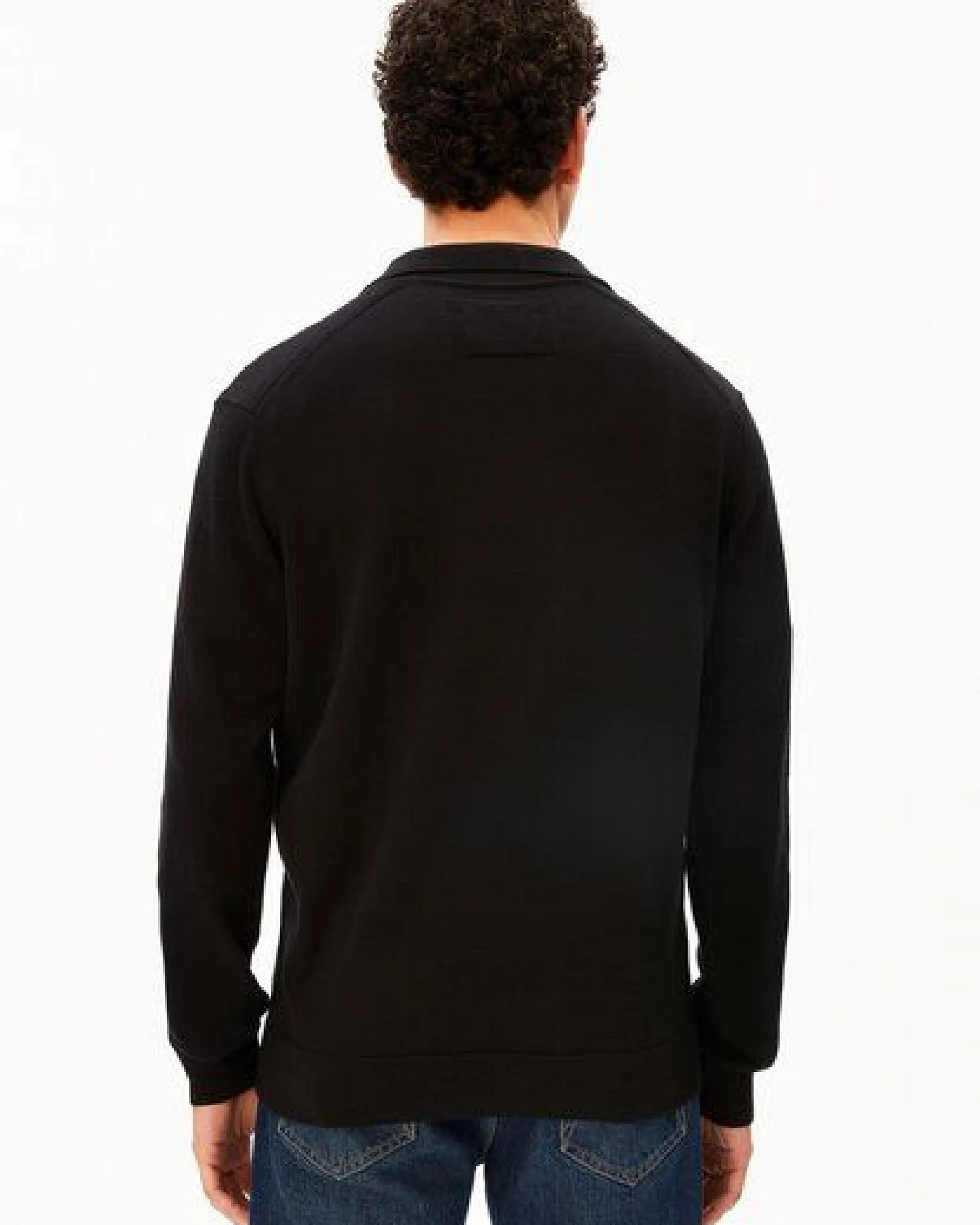 ARMEDANGELS KNIT POLO Herren Polo aus Bio-Baumwolle – Ansicht 2