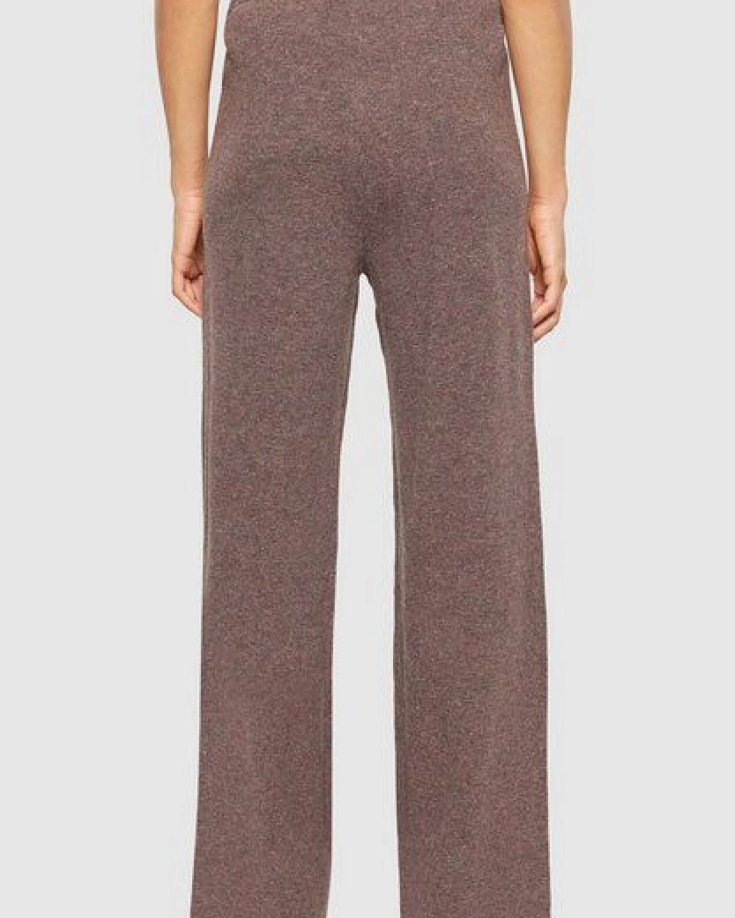 KnowledgeCotton Apparel Posey Wide Knitted Pants – Ansicht 2