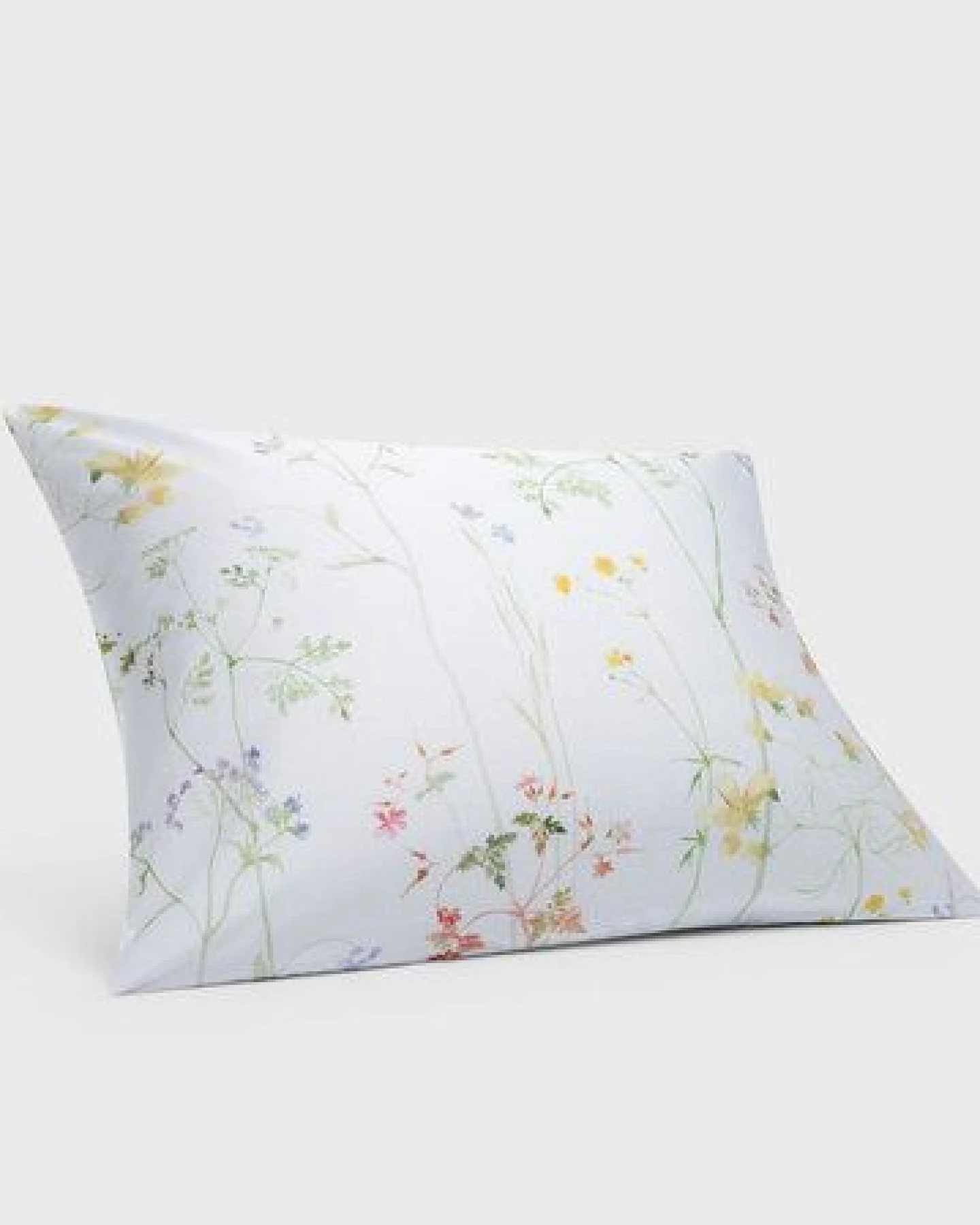 Kissenbezug Yumeko Flower aus Baumwollsatin – Ansicht 2