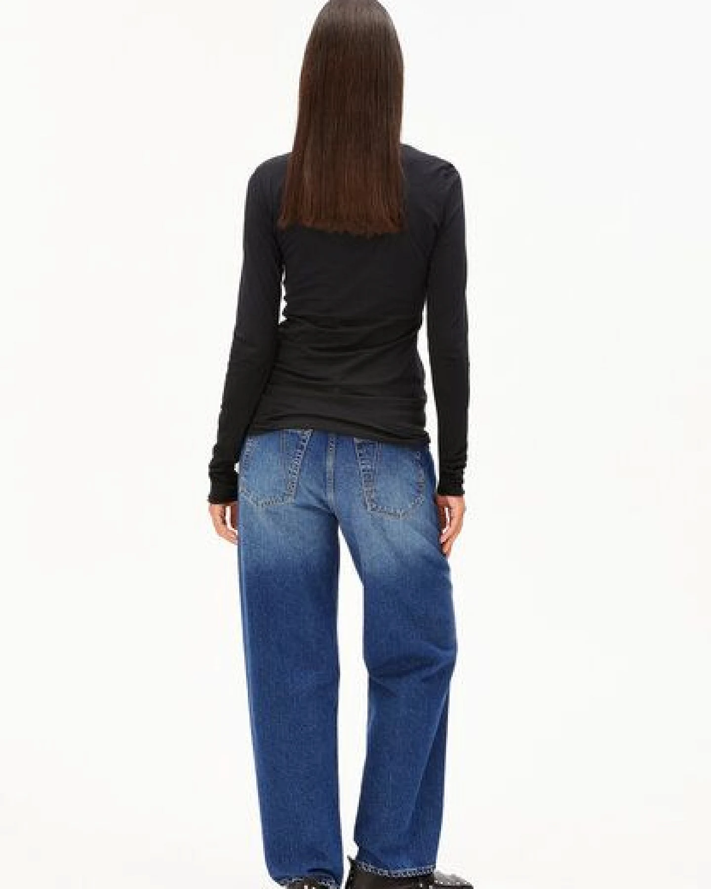 ARMEDANGELS EINIAARA SOFT Damen Longsleeve aus Bio-Baumwolle – Ansicht 2