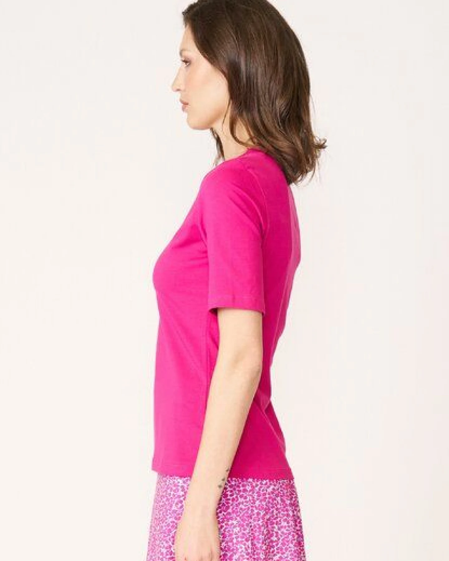 LANA Organic Basicshirt aus Bio Baumwolle, Modell Vinnie – Ansicht 3