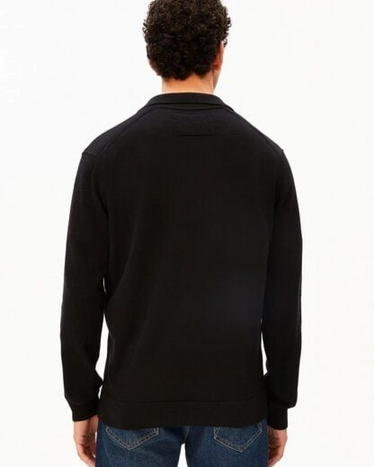 ARMEDANGELS KNIT POLO Herren Polo aus Bio-Baumwolle – Ansicht 2