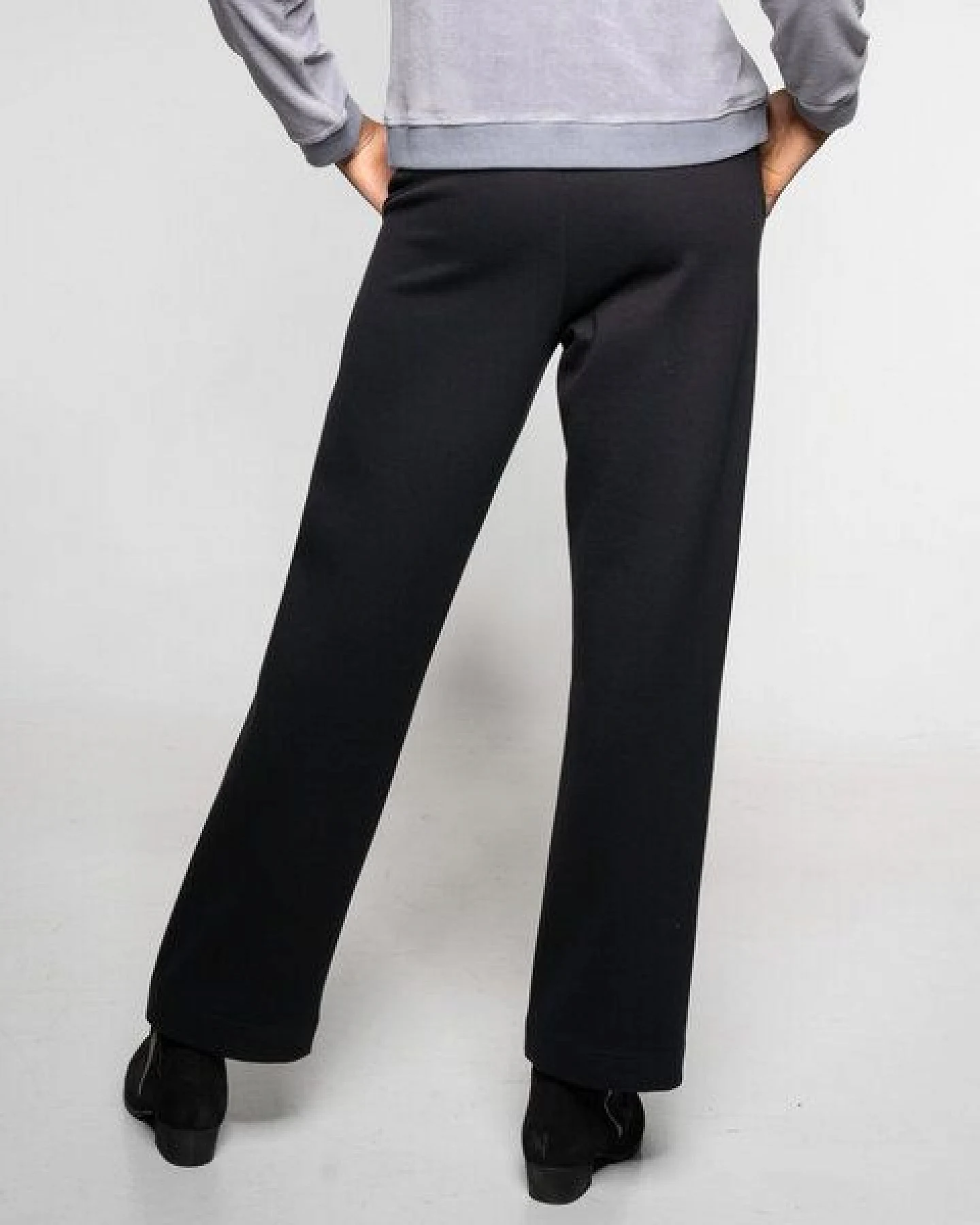 Alma & Lovis Edle Hose in Gabardine-Struktur aus feiner Bio-Baumwolle – Ansicht 4
