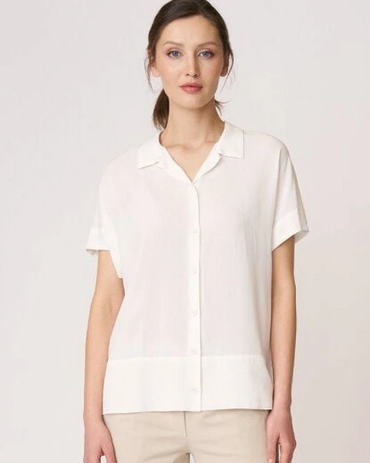 LANA Organic Bluse aus Viskose, Modell Elenora
