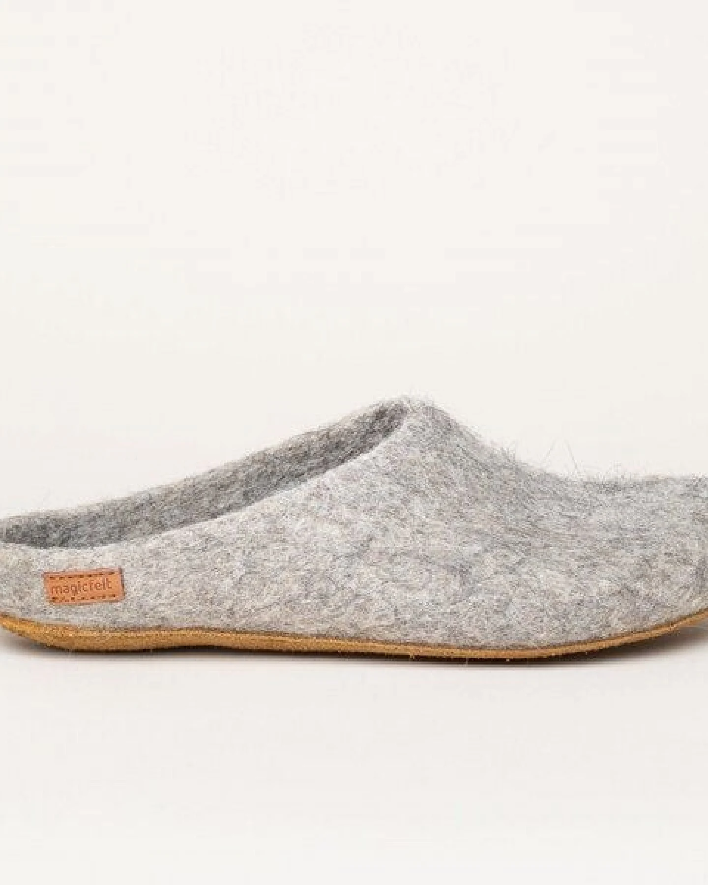 Magicfelt Filz-Hausschuh 728 aus 100% feiner Alpaka-Wolle – Ansicht 2