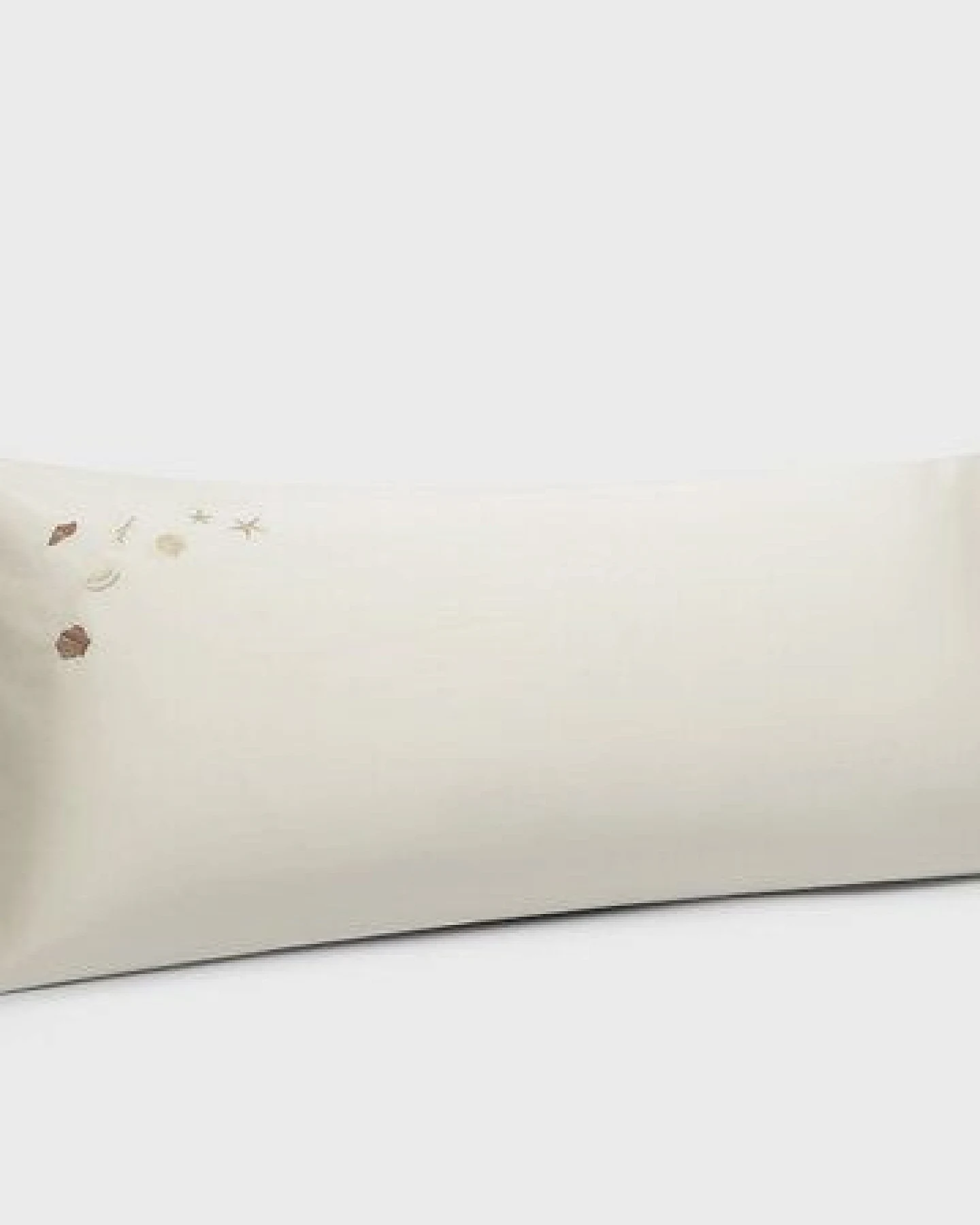 Kissenbezug Seashell "Yumeko" aus Baumwollsatin – Ansicht 2