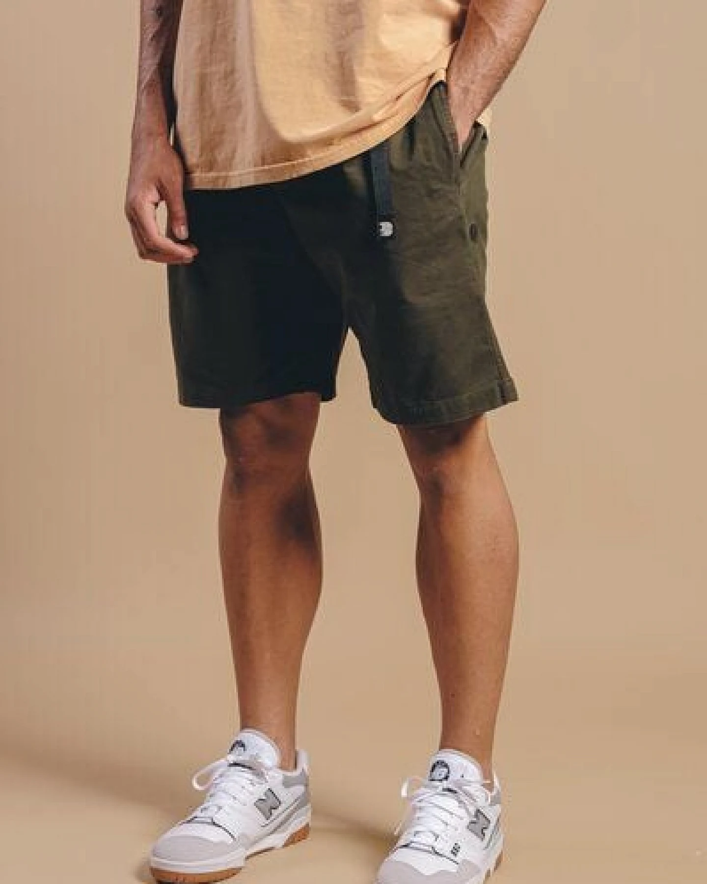 Trendsplant Ecodye Cotton Climber Shorts Ivy Green – Ansicht 4
