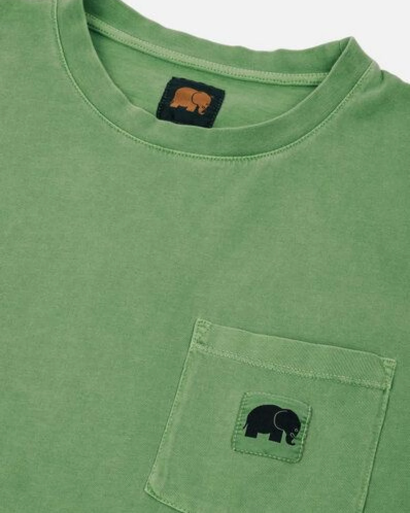 Trendsplant Menorca Pocket T-Shirt Meadow Green – Ansicht 3
