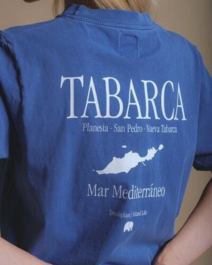 Trendsplant Women's Tabarca Pigment T-Shirt Deep Water