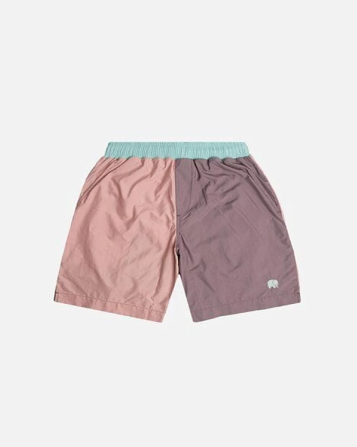 Trendsplant Color Block Q-Nova® Swim Trunks Mauve