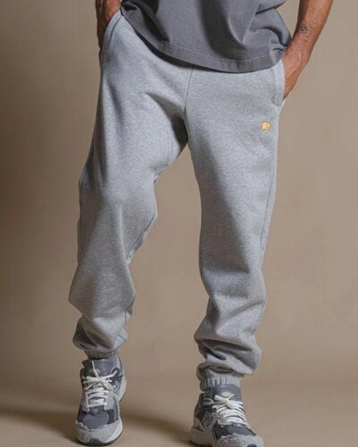 Trendsplant Organic Essential Sweatpants Heather Grey