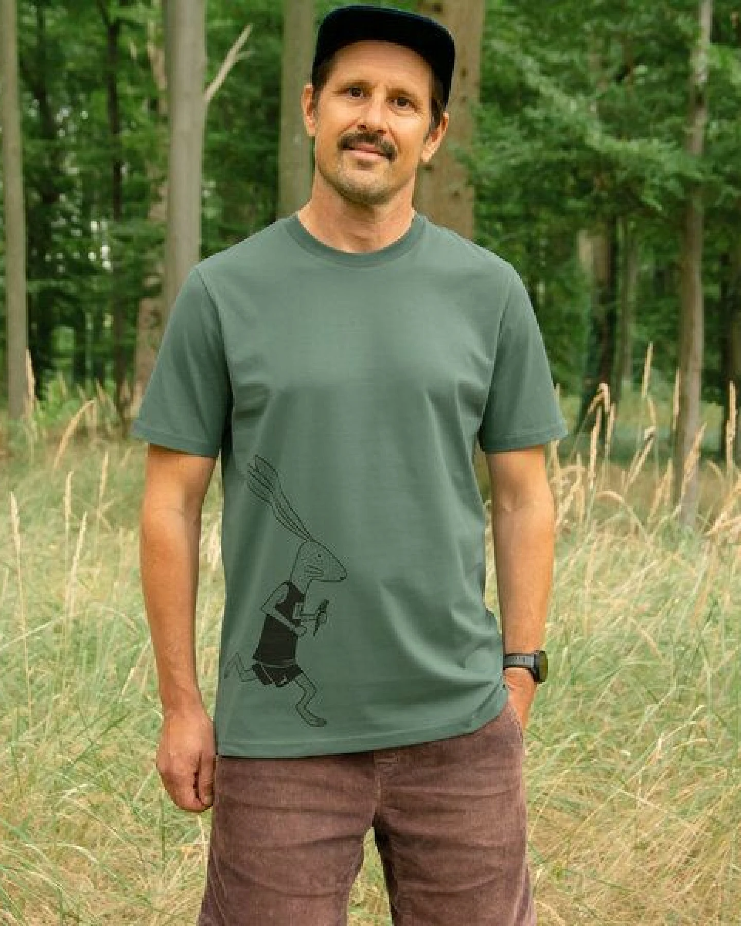 Cmig Laufhase T-Shirt Herren – Ansicht 4