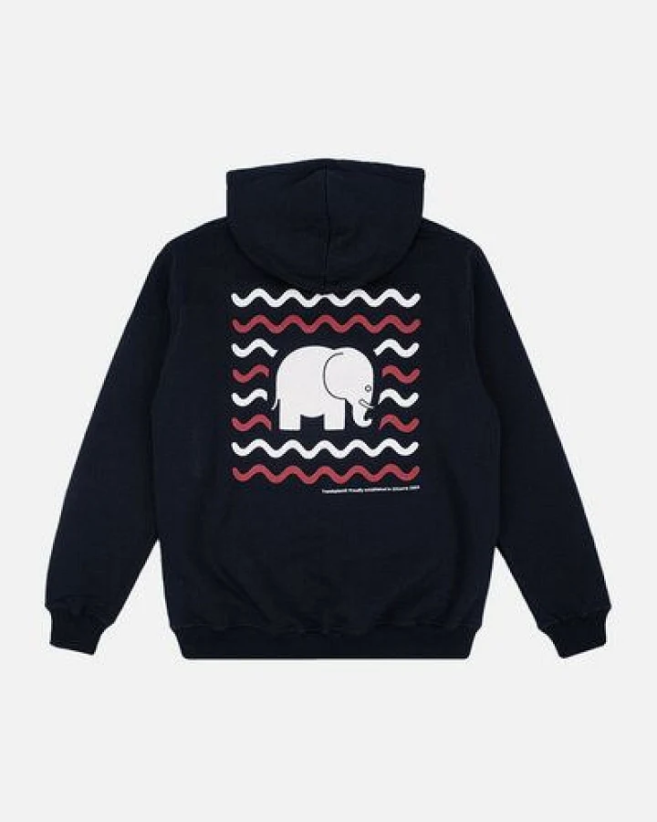 Trendsplant Explanada Organic Hoodie Blue