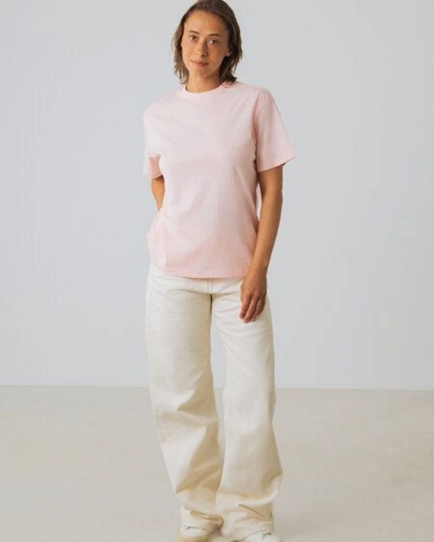 Honest Basics Damen Oversized T-Shirt aus Bio- und recycelter Baumwolle – Ansicht 3