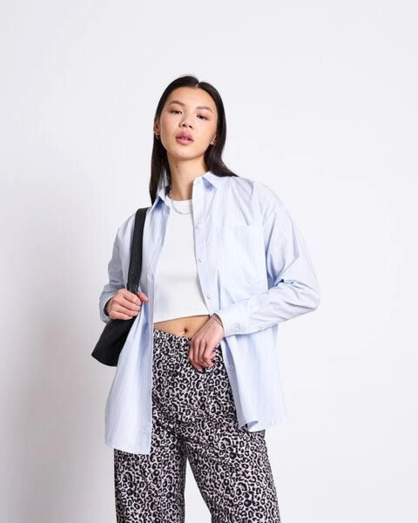 JAN N JUNE Weite Hose KISO Leo Print GOTS – Ansicht 3