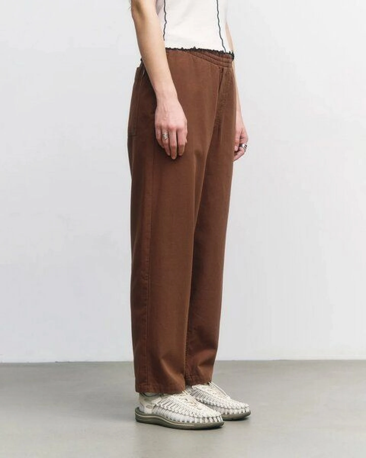 Rotholz Wide Pant - Herren Hose aus Bio-Baumwolle – Ansicht 2