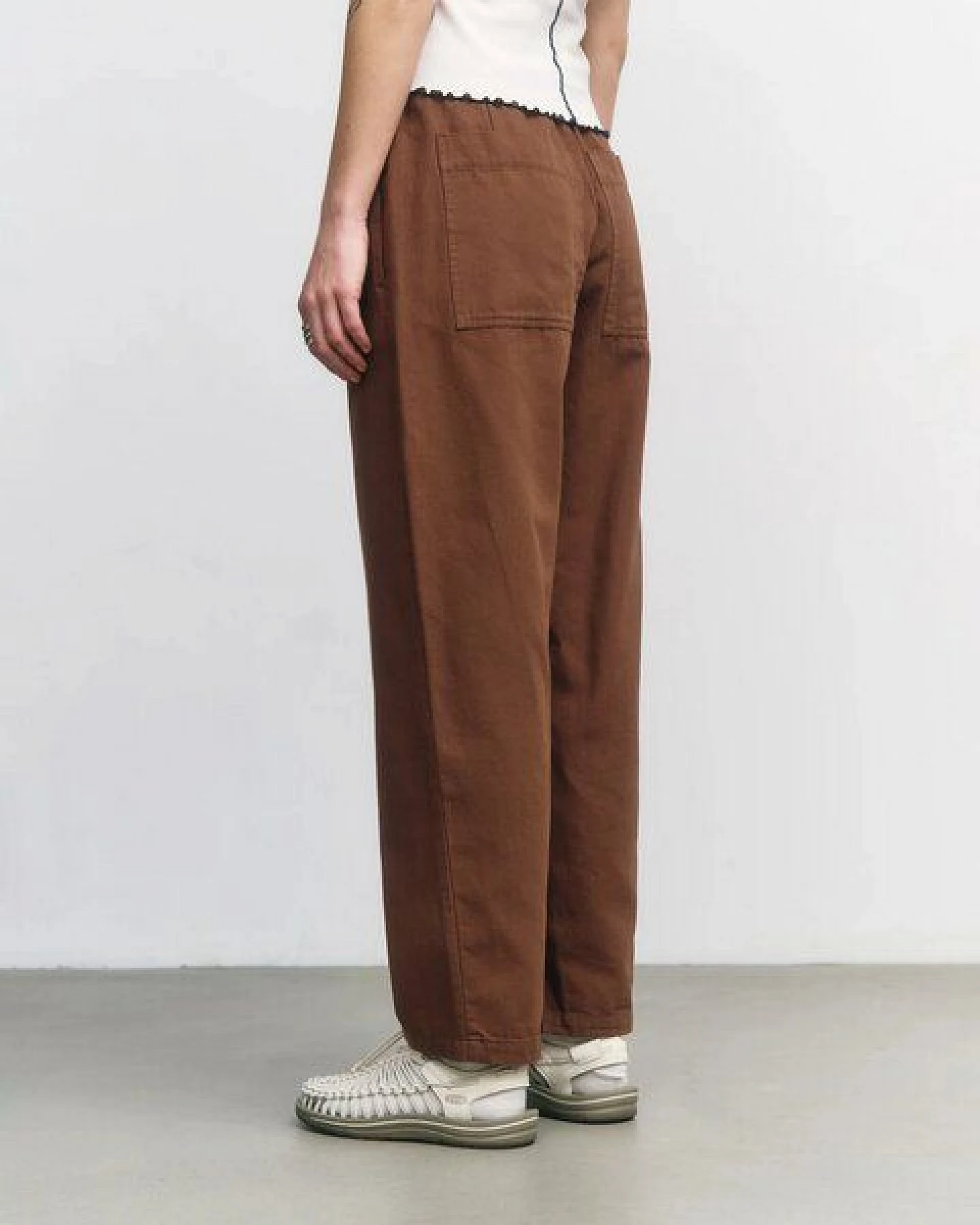 Rotholz Wide Pant - Herren Hose aus Bio-Baumwolle – Ansicht 3