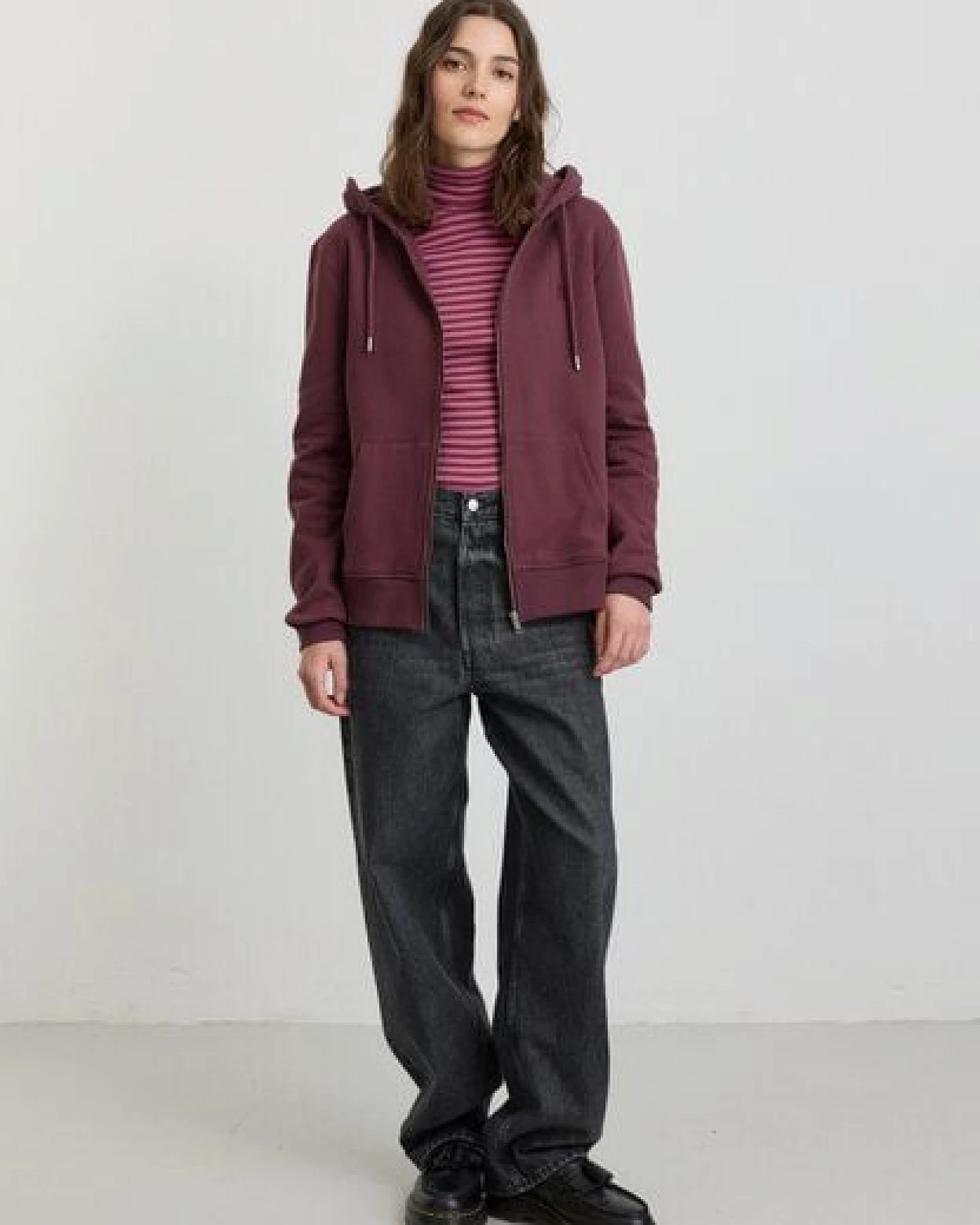 Damen Sweatjacke aus Bio-Baumwolle - DAHLIA - recolution – Ansicht 2