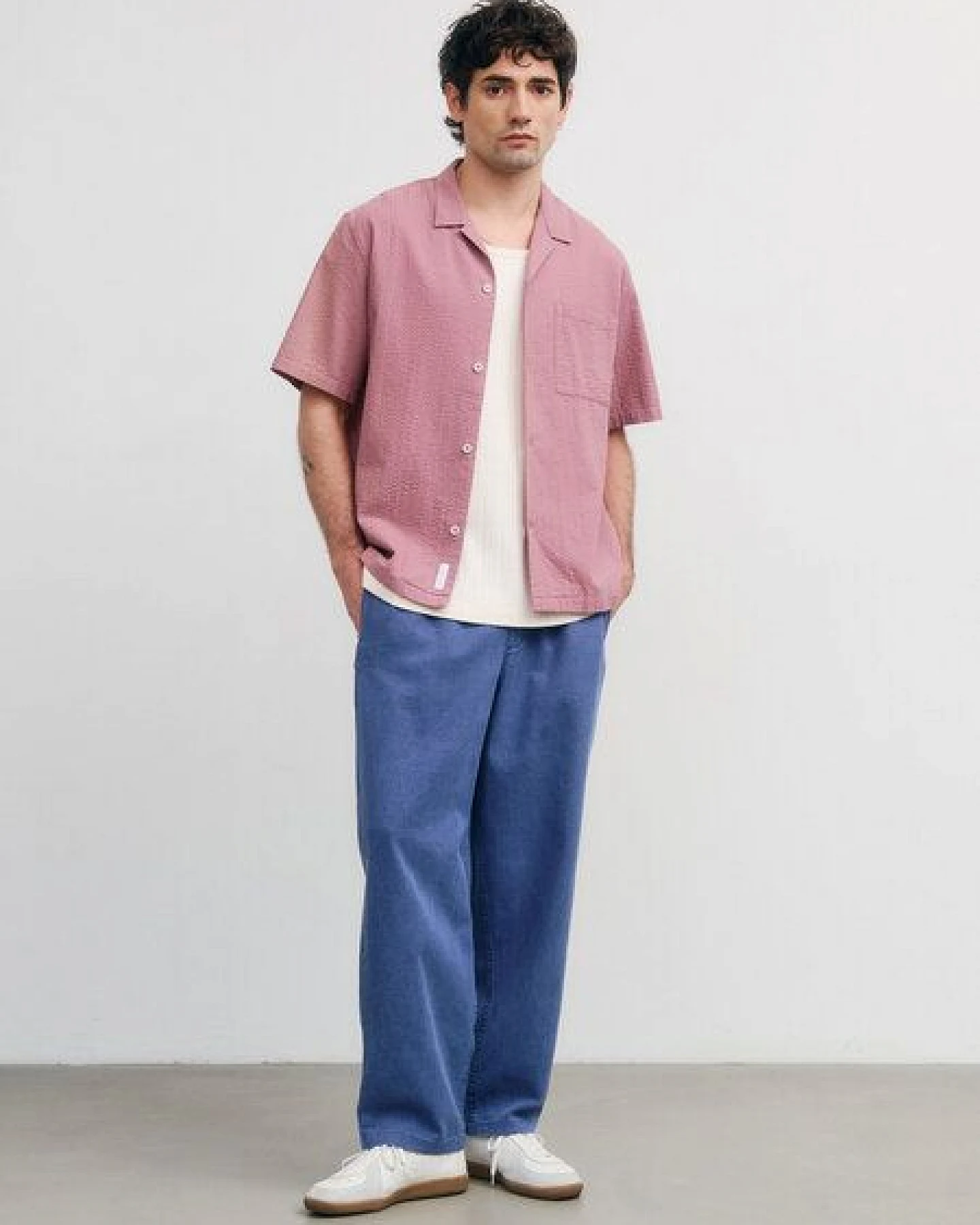 Rotholz Bowling Shirt - Unisex aus Bio-Baumwolle – Ansicht 3