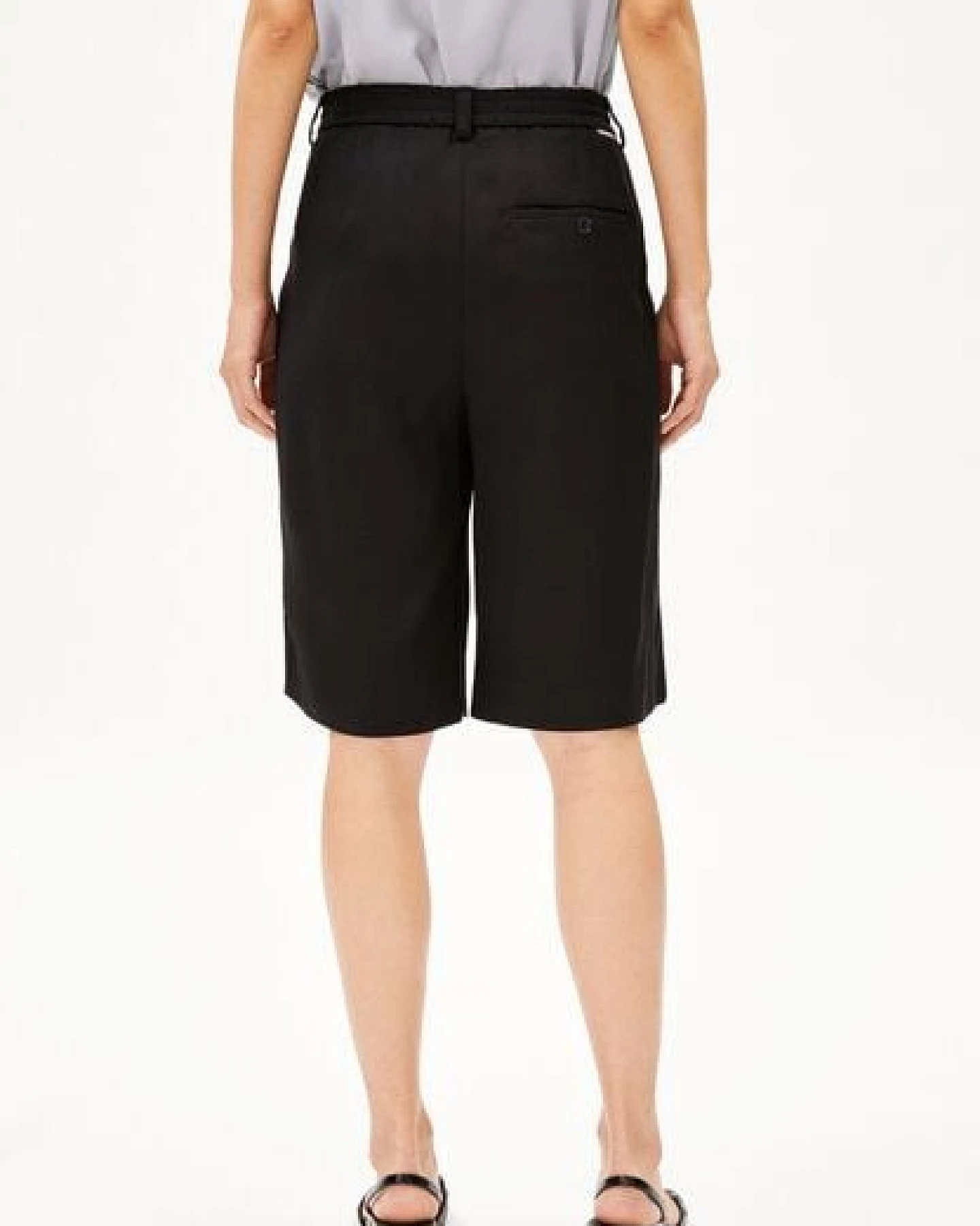 ARMEDANGELS NAMAAL Damen Shorts aus LENZING ECOVERO Viskose Mix – Ansicht 2