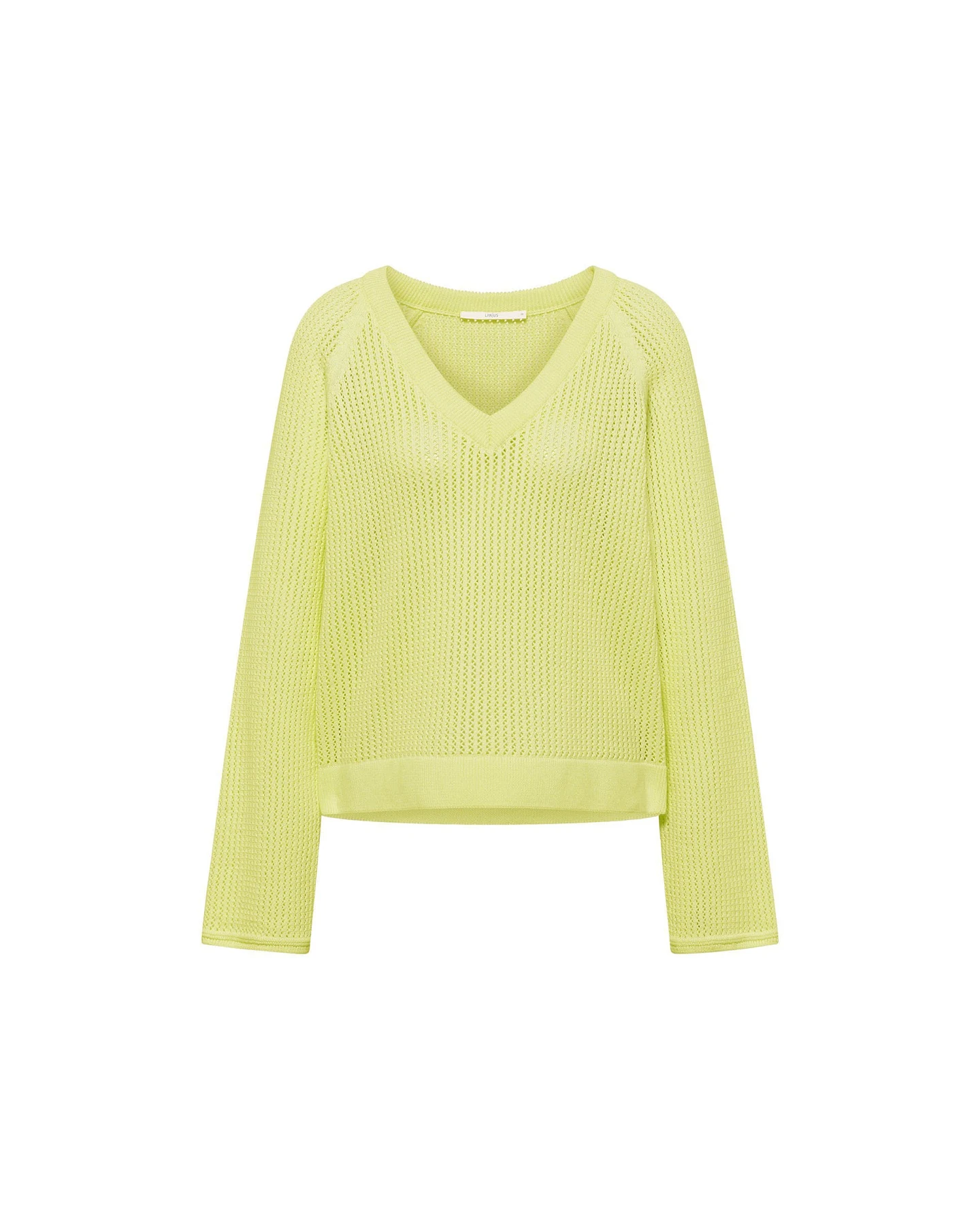 Pullover mit Netzstruktur (GOTS) – Ansicht 6