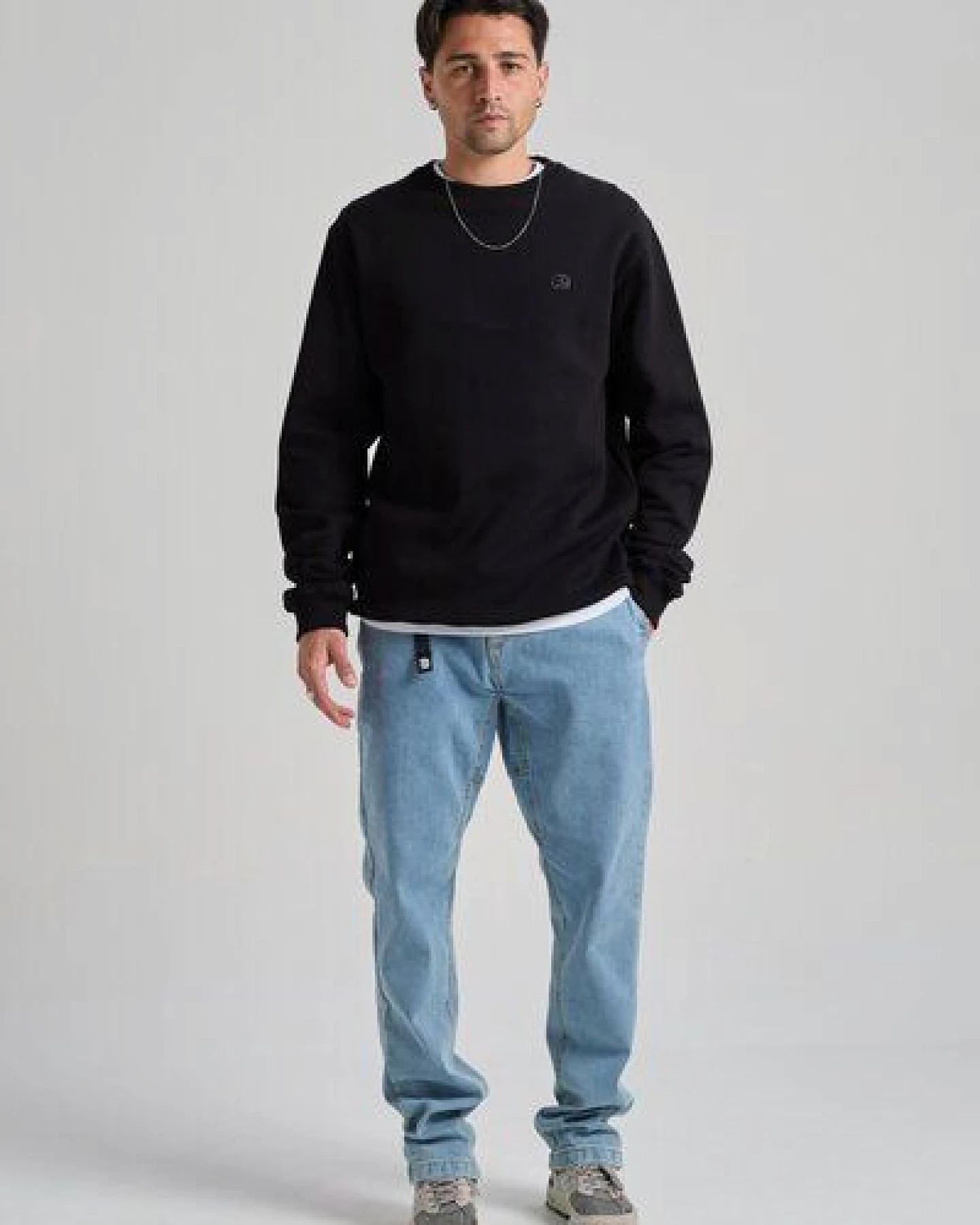 Trendsplant Organic Essential Sweatshirt Black – Ansicht 3