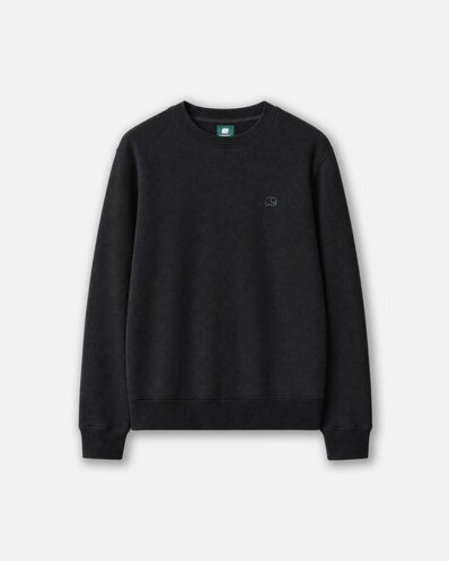 Trendsplant Organic Essential Sweatshirt Black – Ansicht 2