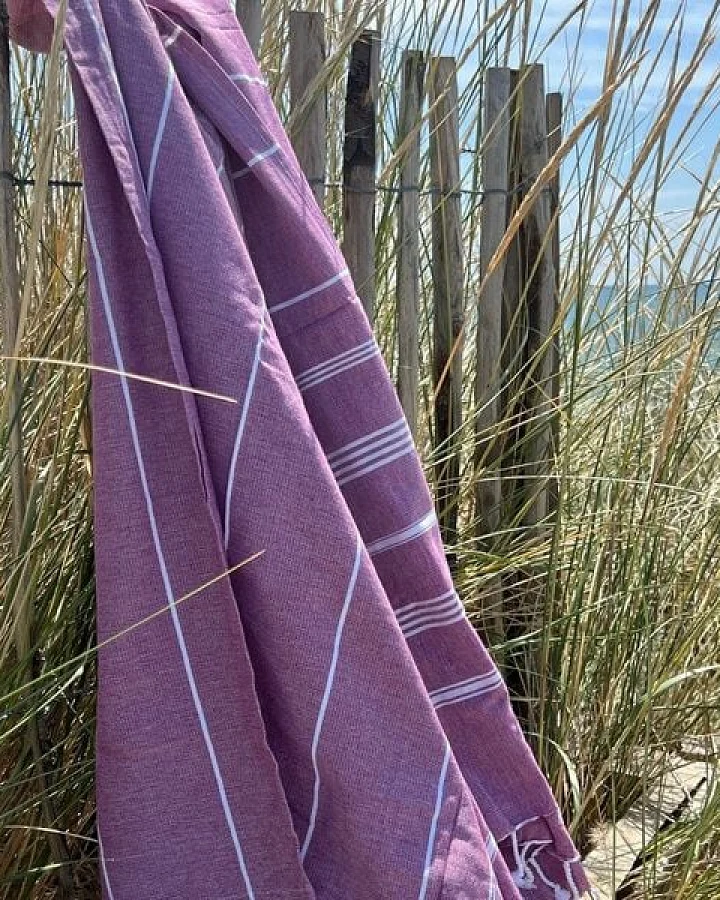 Karawan authentic Fouta HAMMAM (Peshtamal) aus Bio-Baumwolle, 100 x 200cm