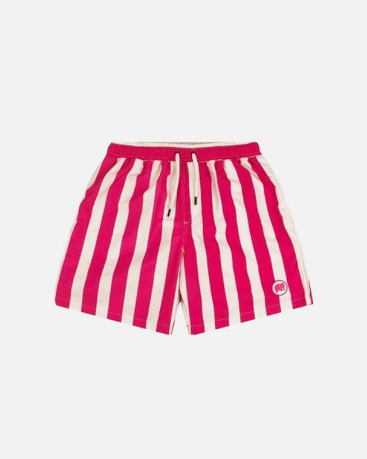 Trendsplant Beach Club SEAQUAL®YARN Swim Trunks Fuchsia