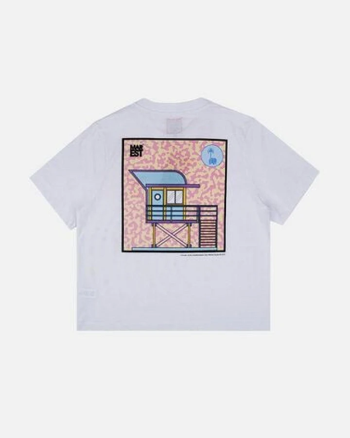 Women's Antonyo Marest x Trendsplant Art Hut T-Shirt White