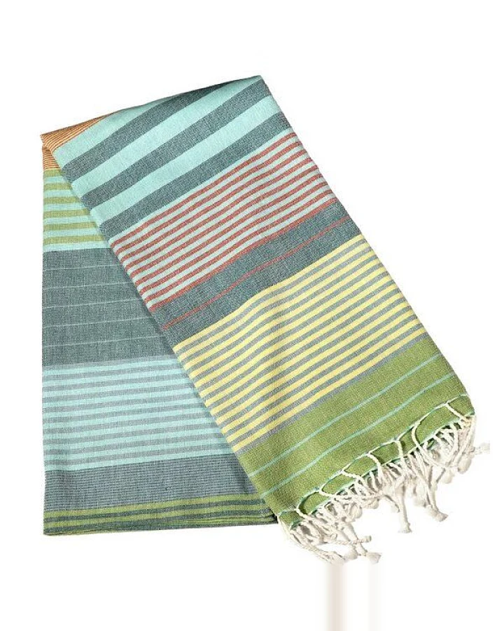 Karawan authentic Fouta SUD (Peshtamal) aus Bio-Baumwolle, 100 x 200cm