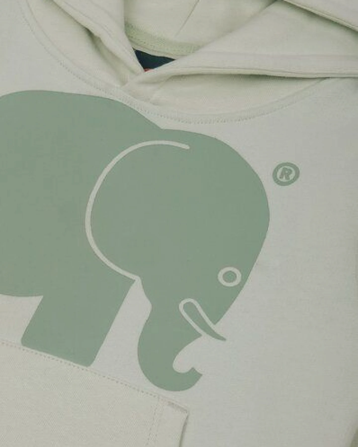 Trendsplant Kid's Organic Classic Hoodie Mint Green – Ansicht 2