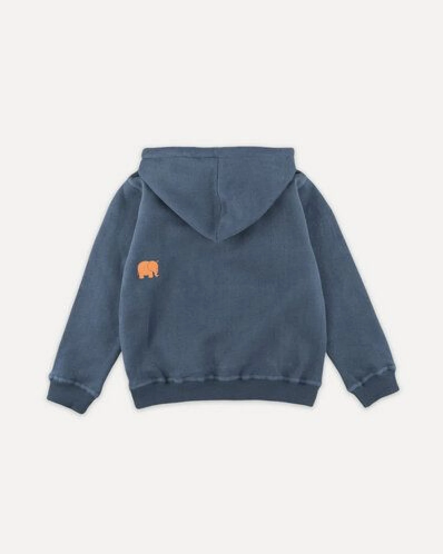 Kid's Organic Classic Hoodie Trendsplant Blue – Ansicht 3