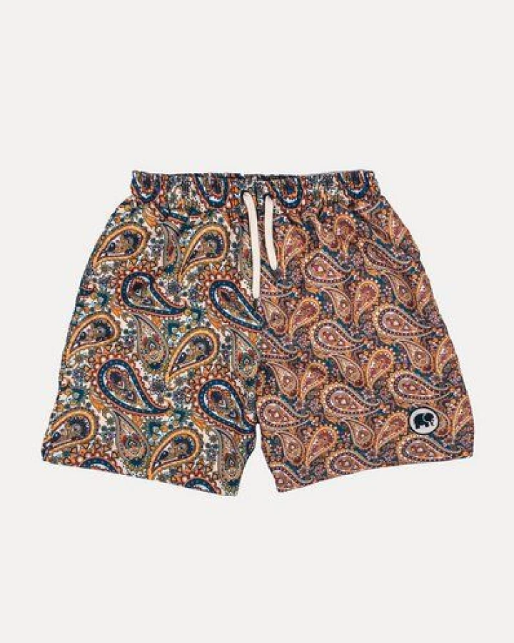 Trendsplant Ocean Paisley SEAQUAL®YARN Swim Trunks