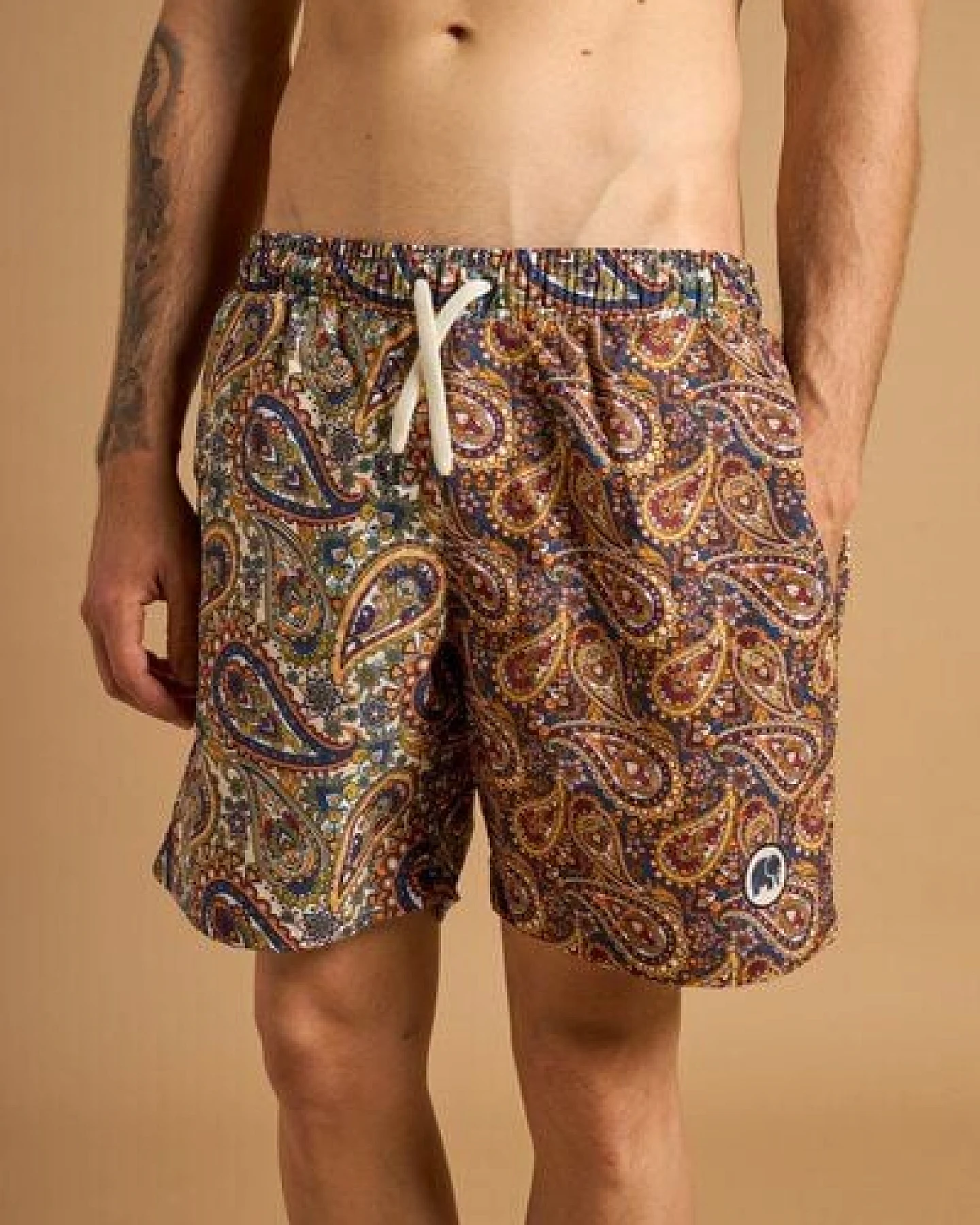 Trendsplant Ocean Paisley SEAQUAL®YARN Swim Trunks – Ansicht 2
