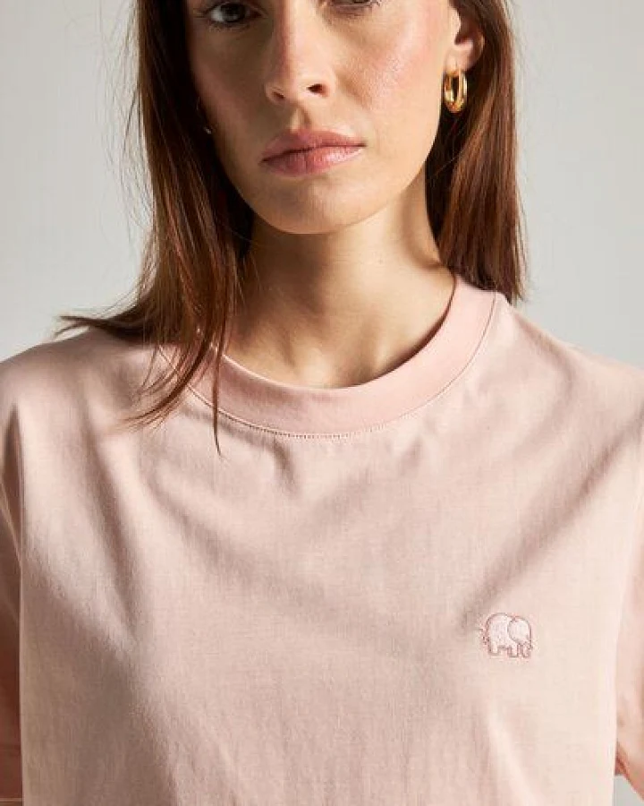 Trendsplant Women's Organic Essential T-Shirt Pale Pink