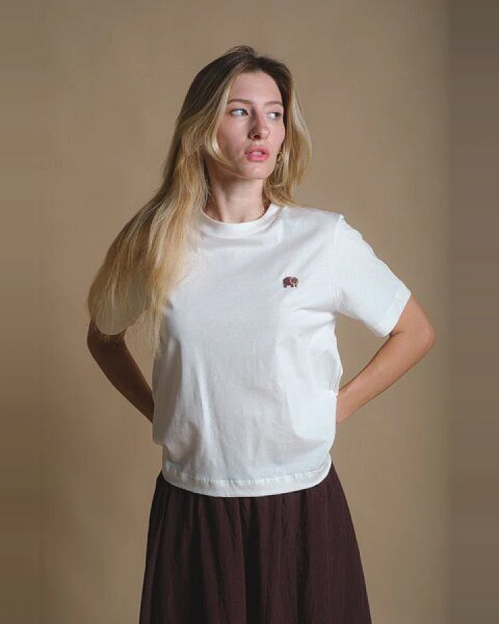 Trendsplant Women's Organic Essential T-Shirt Natural