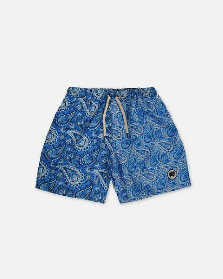Trendsplant Breeze Paisley SEAQUAL®YARN Swim Trunks